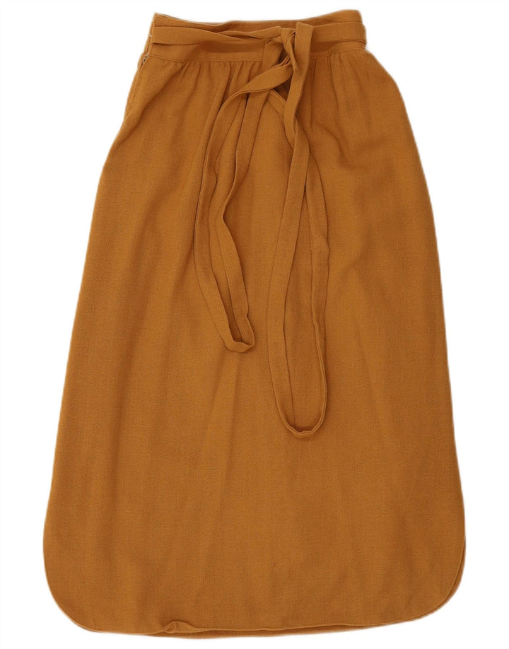 LAMBERS Ženska midi suknja IT 42 srednje W28 smeđa