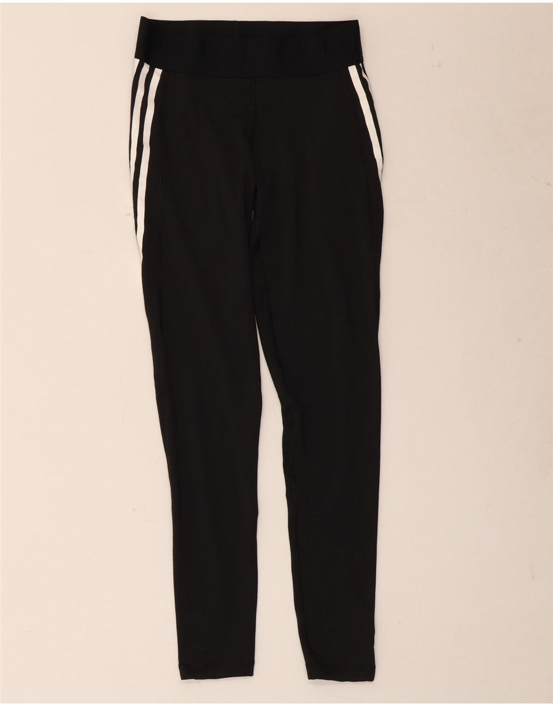 Adidas ženske Aeroready tajice UK 8/10 male crne poliesterske
