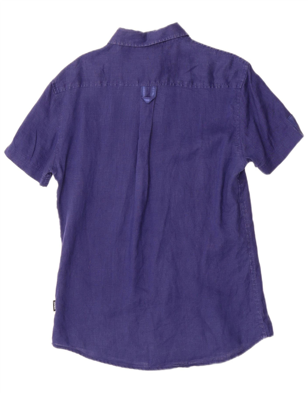 Versace muška košulja kratkih rukava Mala tamnoplava platna