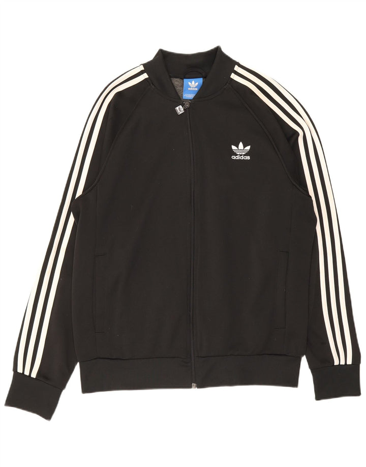 Adidas muška gornja jakna od trenirke, veliki crni poliester
