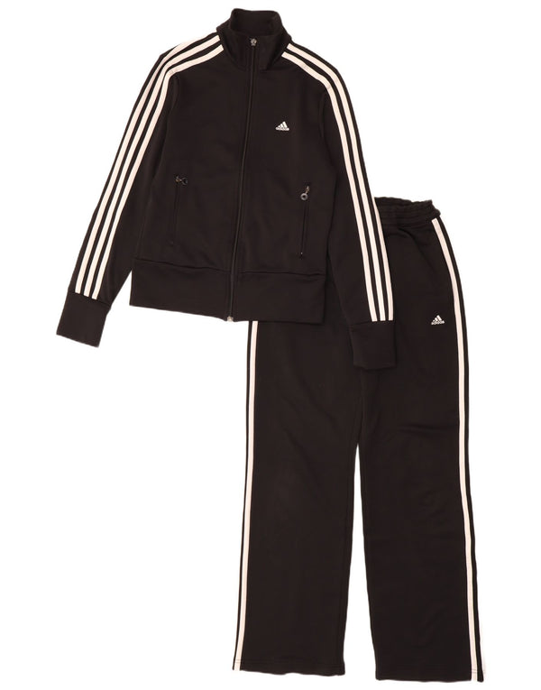 Adidas ženska puna trenirka UK 10 mala crna poliester