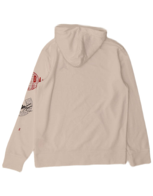 Nike Boys Graphic Hoodie Džemper 13-14 godina XL bijeli pamuk