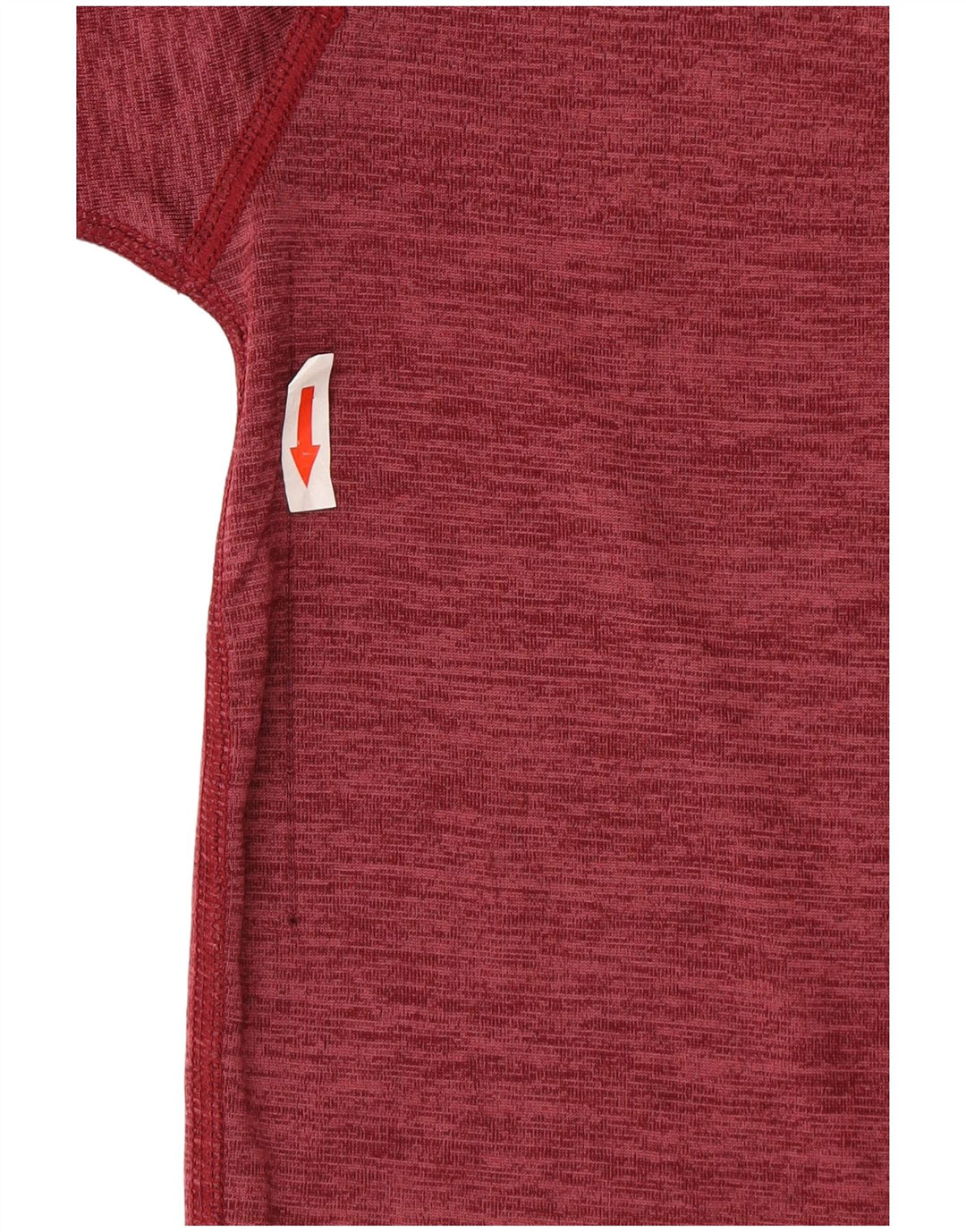 Russell atletska majica kratkih rukava za dječake, 7-8 godina, srednji tamnocrveni flekasti najlon