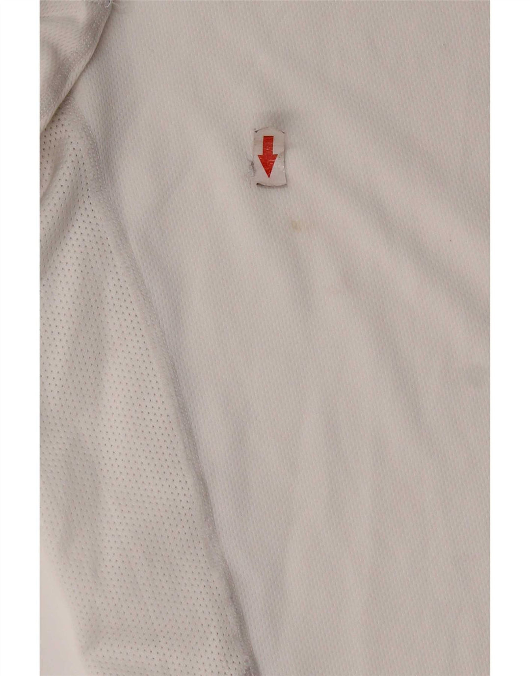 Nike Dri Fit T-Shirt Top srednje bijele boje od poliestera