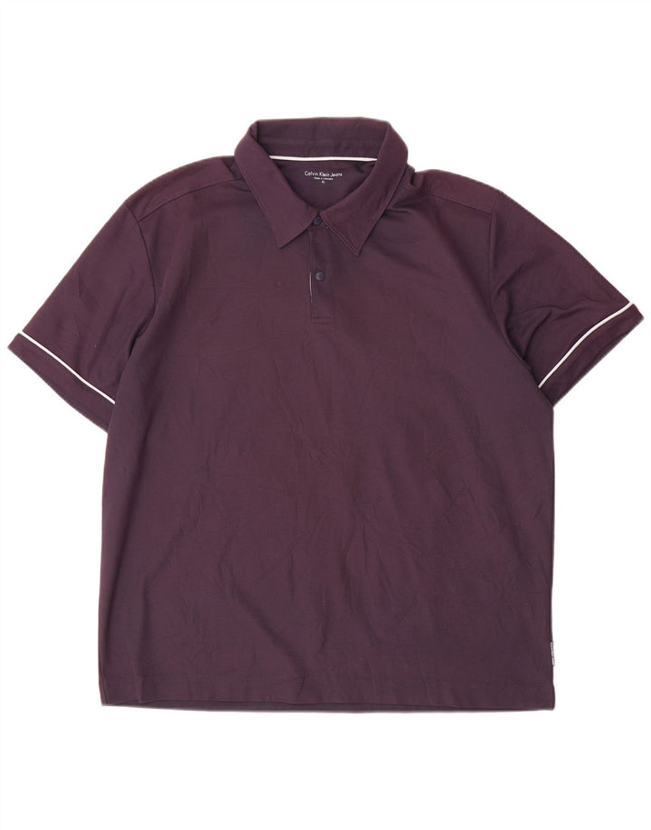 Calvin Klein Jeans muška polo majica XL tamnoplavi poliester