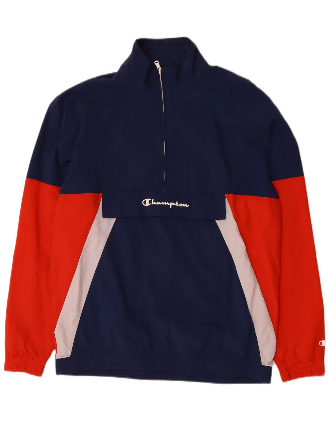 Champion muška anorak jakna UK 38 Medium tamnoplava poliamidna boja