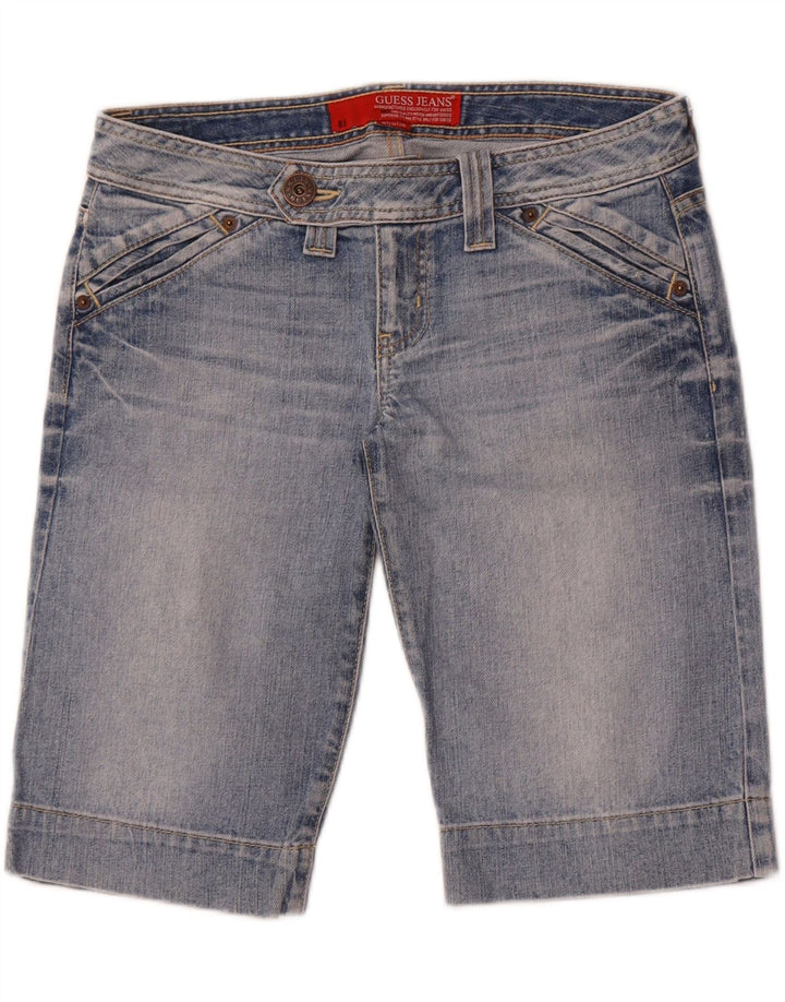 Guess Ženske traper kratke hlače W27 Male plave pamučne