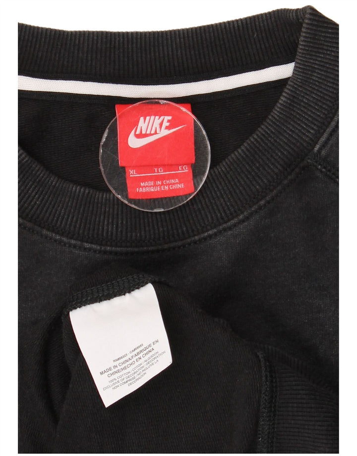 Nike muška majica s grafičkim motivima XL crni pamuk