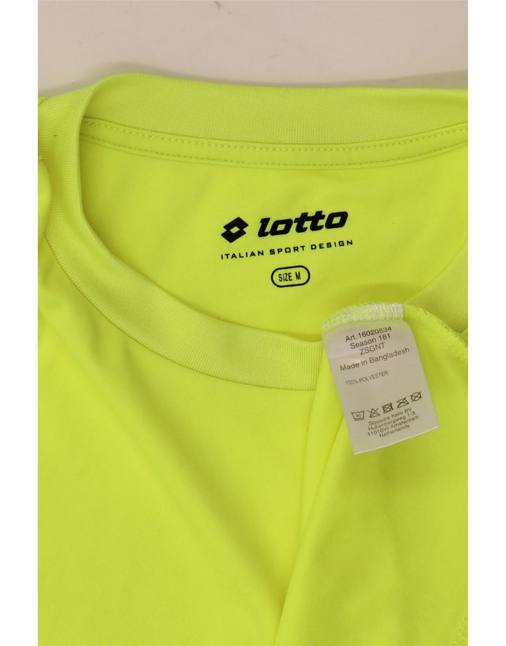 Lotto muška majica kratkih rukava srednje zelene boje od poliestera