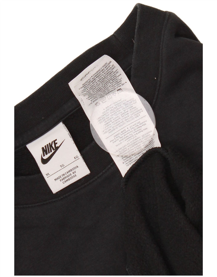 Nike muška majica s grafičkim motivima XL crni pamuk