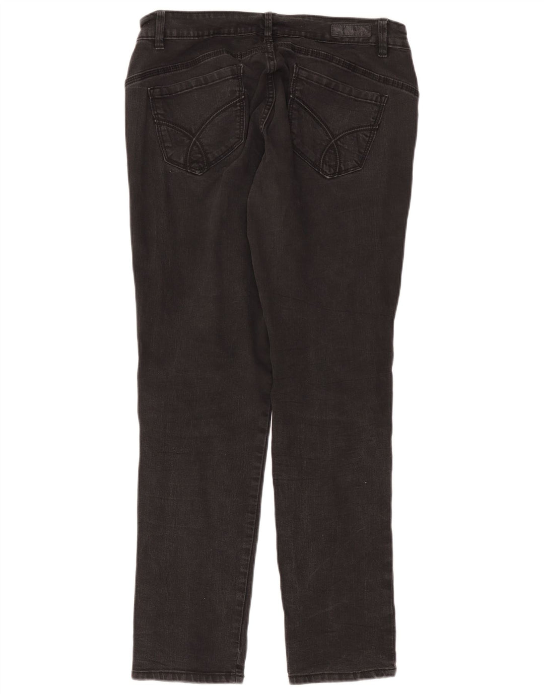 CALVIN KLEIN Ženske uske traperice s oblinama W34 L30 sive