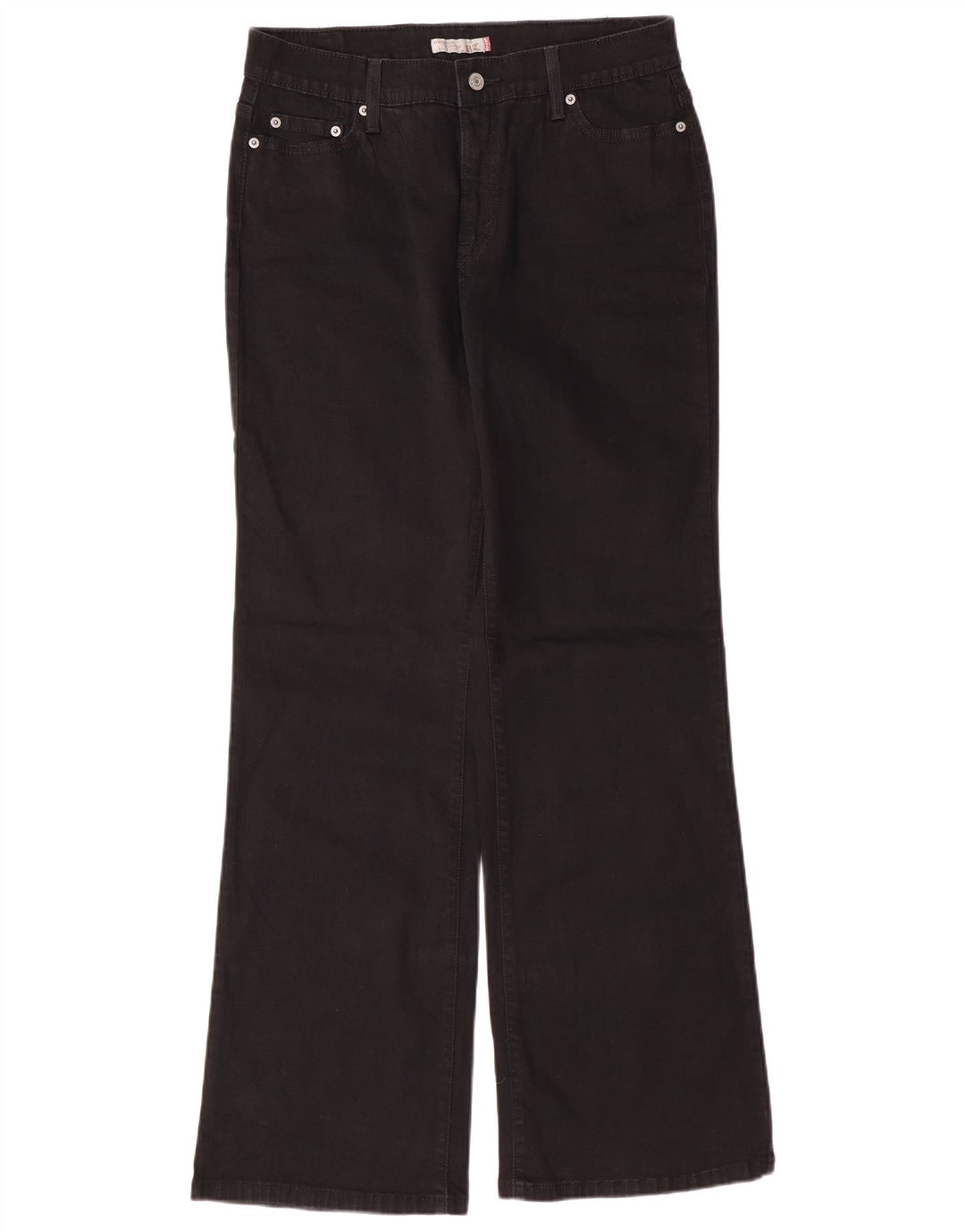 Levi's Ženske 512 Perfectly Slimming Bootcut traperice US 14 XL W32 L32 Crne