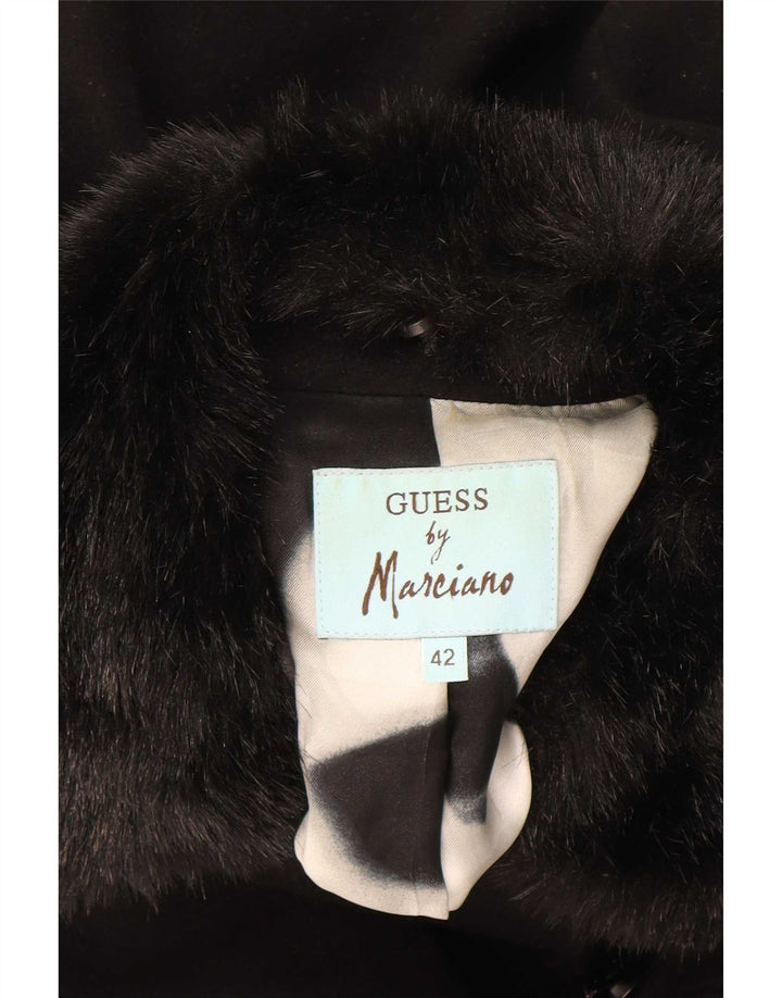 Guess By Marciano Ženski kaput s dvorednim kopčanjem IT 42 srednje crne vune