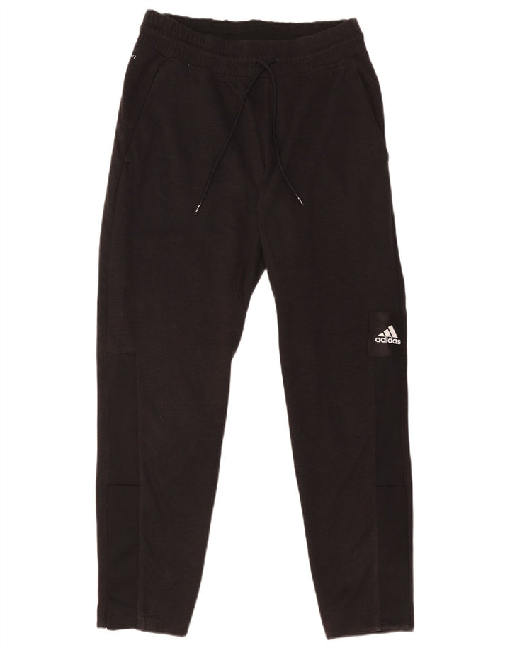 Adidas muške trenirke Climalite hlače Joggers Srednji crni poliester
