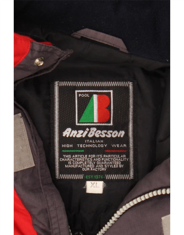 Anzi Besson muška vjetrovka jakna UK 42 XL višebojni Colourblock