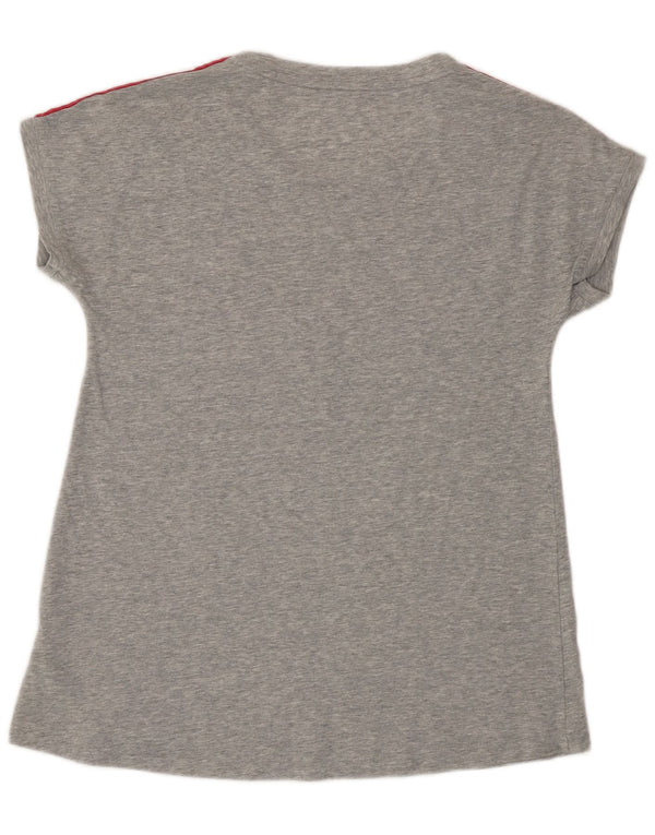 ADIDAS ženska majica kratkih rukava Climalite UK 12/14 srednje sivi pamuk