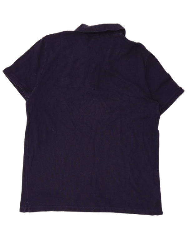 LACOSTE muška uska polo majica veličine 6 XL tamnoplavi pamuk