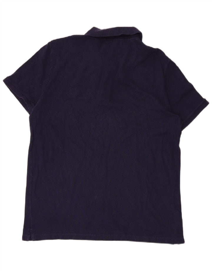 LACOSTE muška uska polo majica veličine 6 XL tamnoplavi pamuk