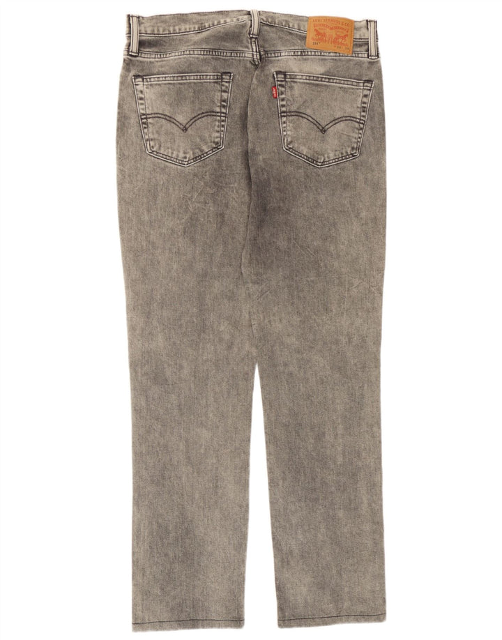 Levi's muške 511 uske traperice W34 L31 sivi pamuk