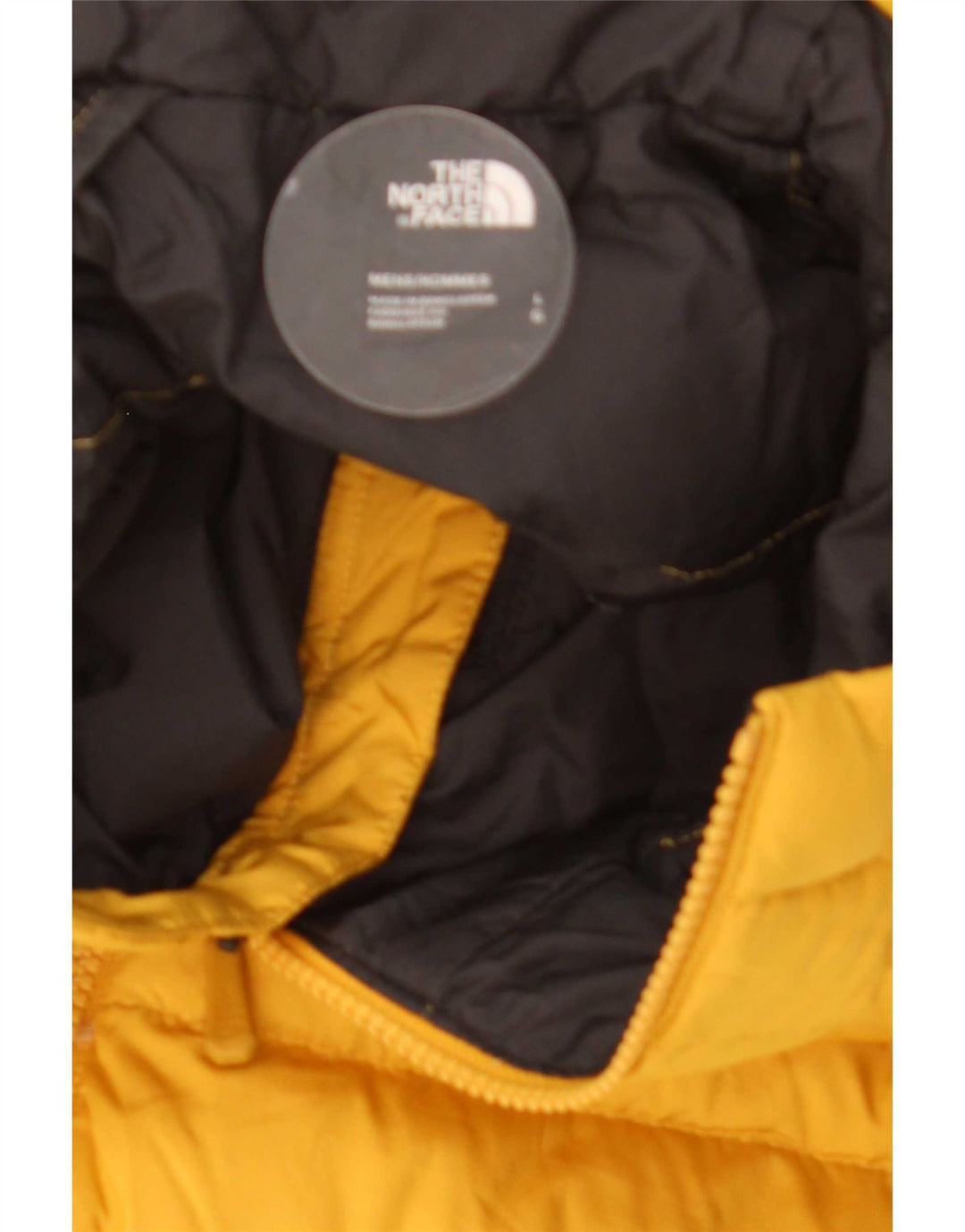 The North Face muška podstavljena jakna s kapuljačom UK 40 veliki žuti poliester