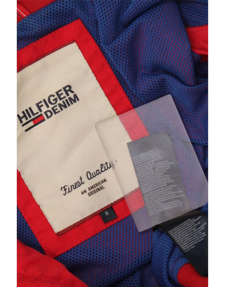 Tommy Hilfiger muška bomber jakna UK 36 Mala crvena najlon