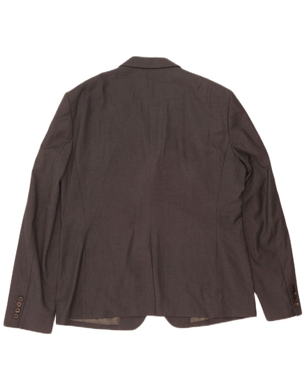Muška jakna s 2 gumba All Saints, UK 42 XL, sive pruge