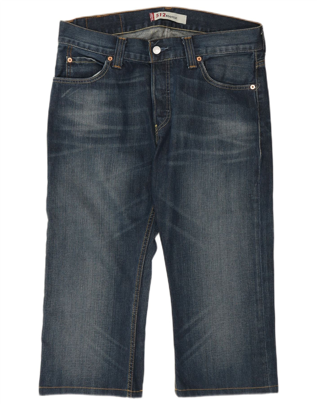 Levi's muške 512 Capri traperice W33 L22 plavi pamuk