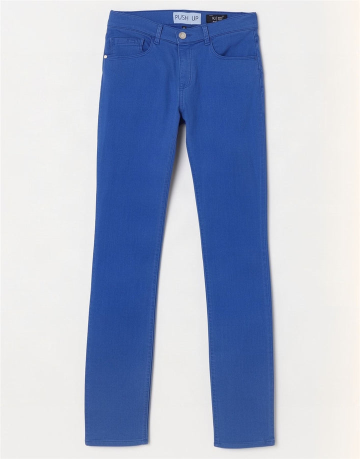 Armani Jeans ženske push up uske traperice W24 L28 plavi modal