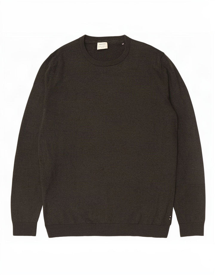 Jack & Jones muški džemper s okruglim izrezom XL sivi