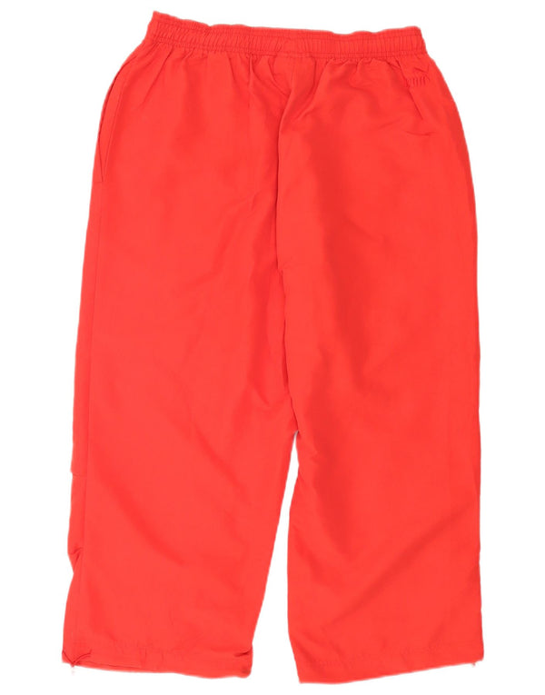 Puma Mens Graphic Capri Tracksuit Trousers Medium Red Polyester