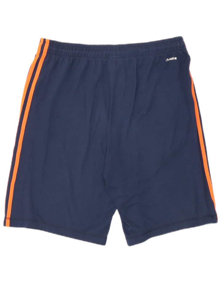 Adidas muške sportske kratke hlače Climalite Medium tamnoplavi poliester