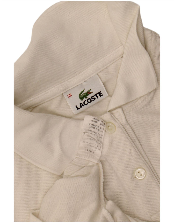 LACOSTE Ženska polo majica Veličina 38 Srednje bijeli pamuk