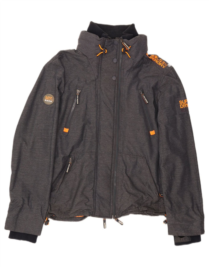 Superdry muška jakna vjetrovka UK 42 XL sivi najlon