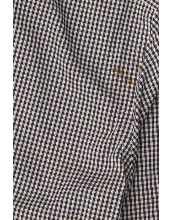 Tommy Hilfiger muška uska košulja veličine 15, srednje tamnoplava gingham