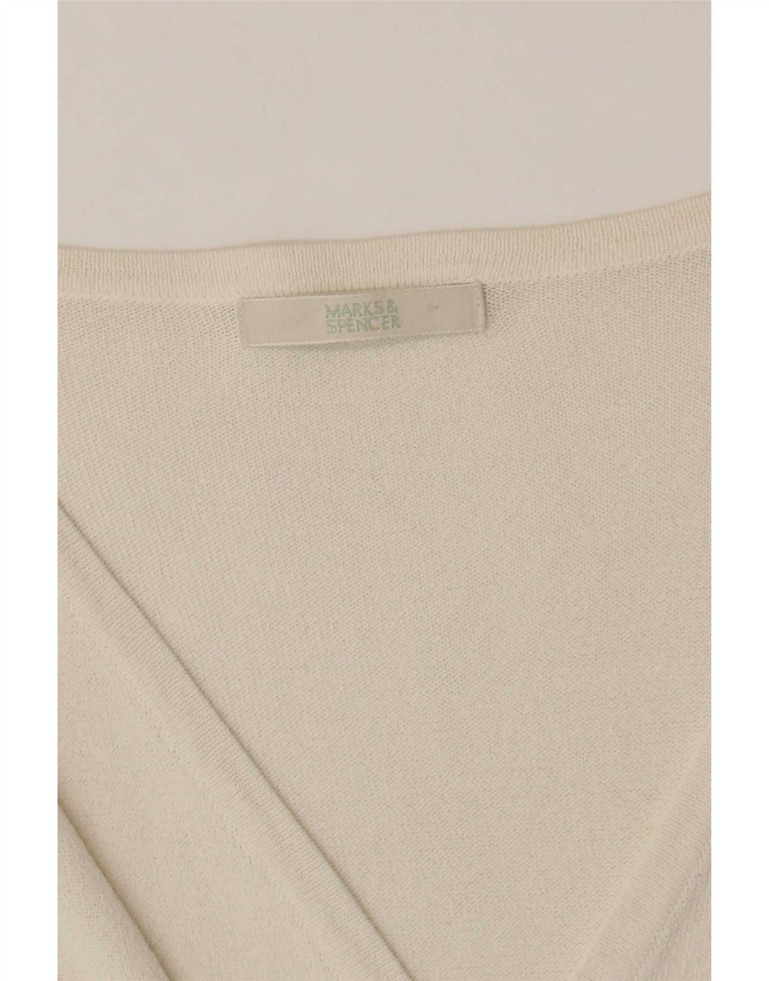 Marks & Spencer ženski kardigan pulover UK 10 Small Off White