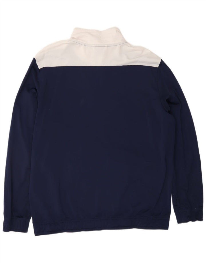 PUMA Mens Tracksuit Top Jacket Large Navy Blue Colourblock