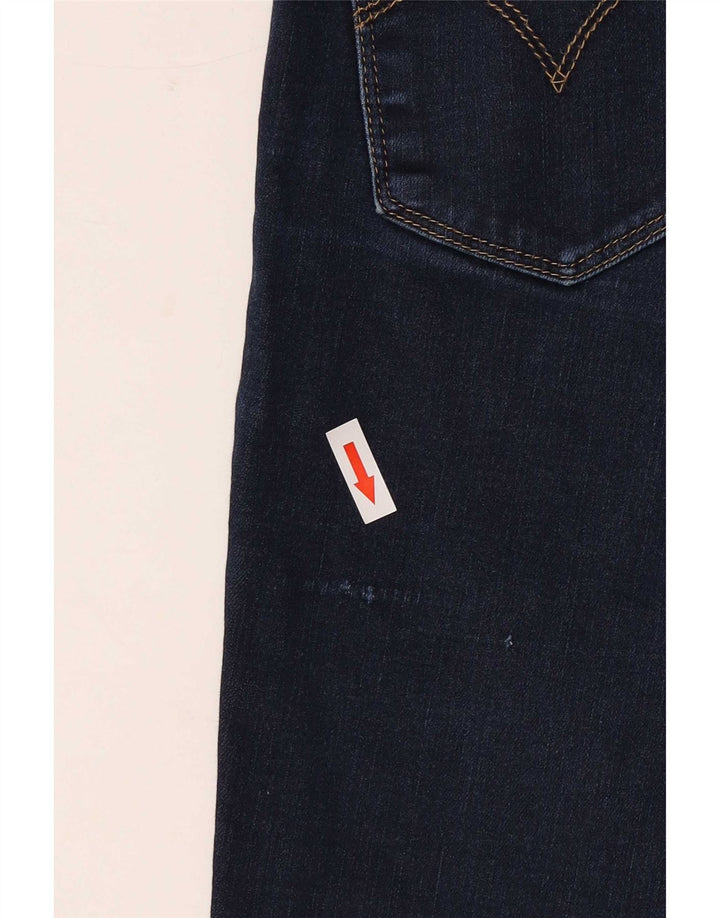 Levi's ženske 715 Bootcut traperice W24 L26 tamnoplavi pamuk