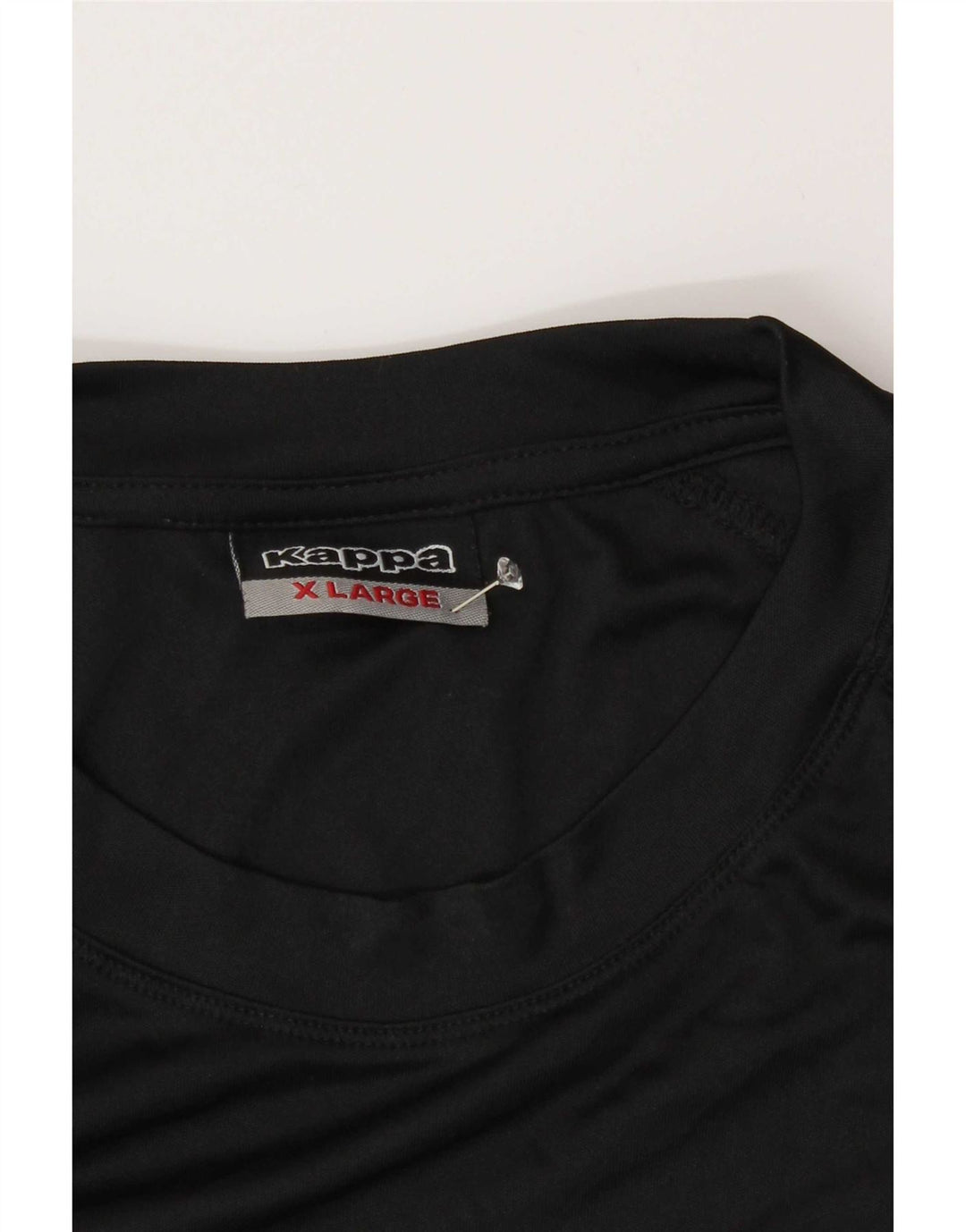 Kappa muška majica s grafičkim motivima XL crna