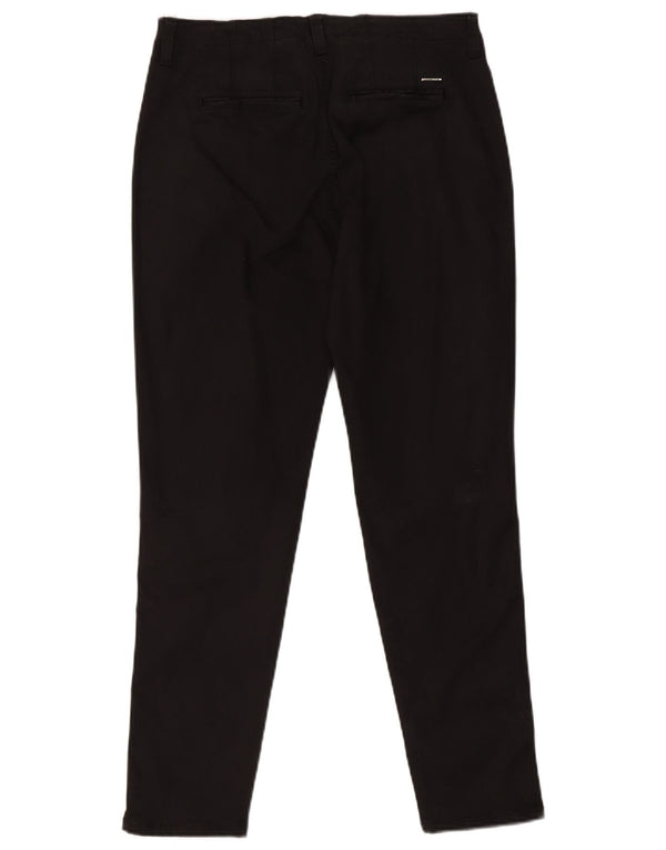Guess ženske uske chino hlače W31 L29 crni liocel