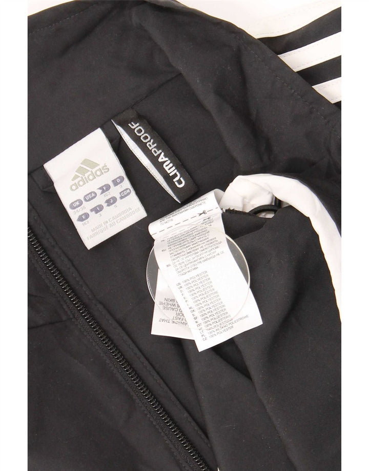 Adidas gornji dio trenirke otporan na klimatske uvjete UK 34/36 mali crni