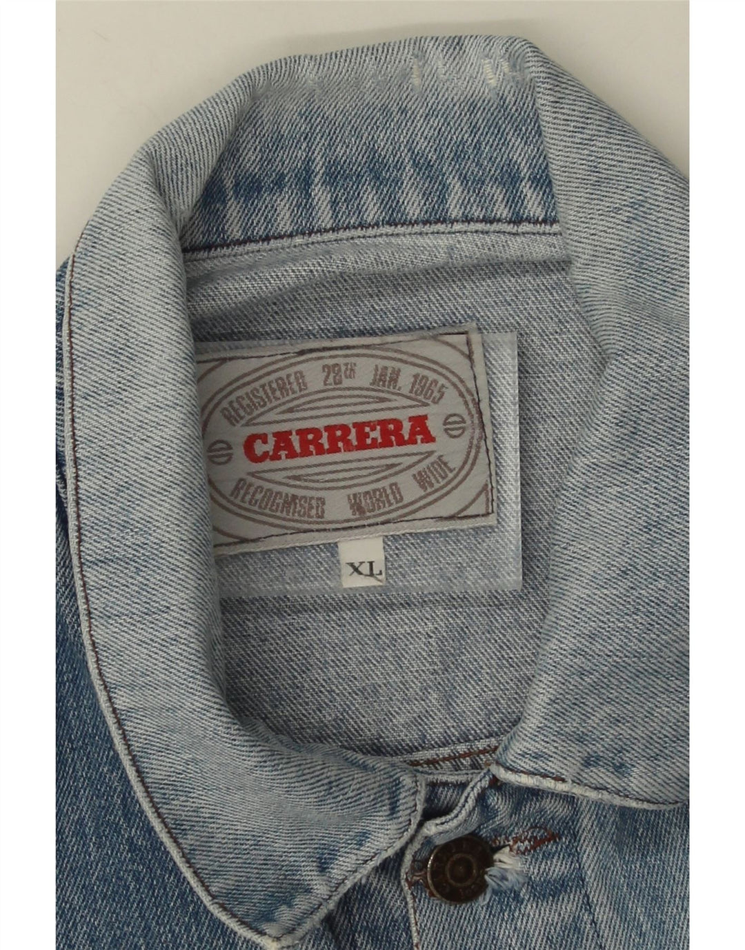 Carrera ženska traper jakna UK 42 XL plava