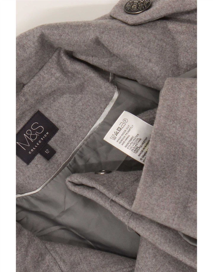 Ženska kratka vojna jakna Marks & Spencer UK 12 srednje siva