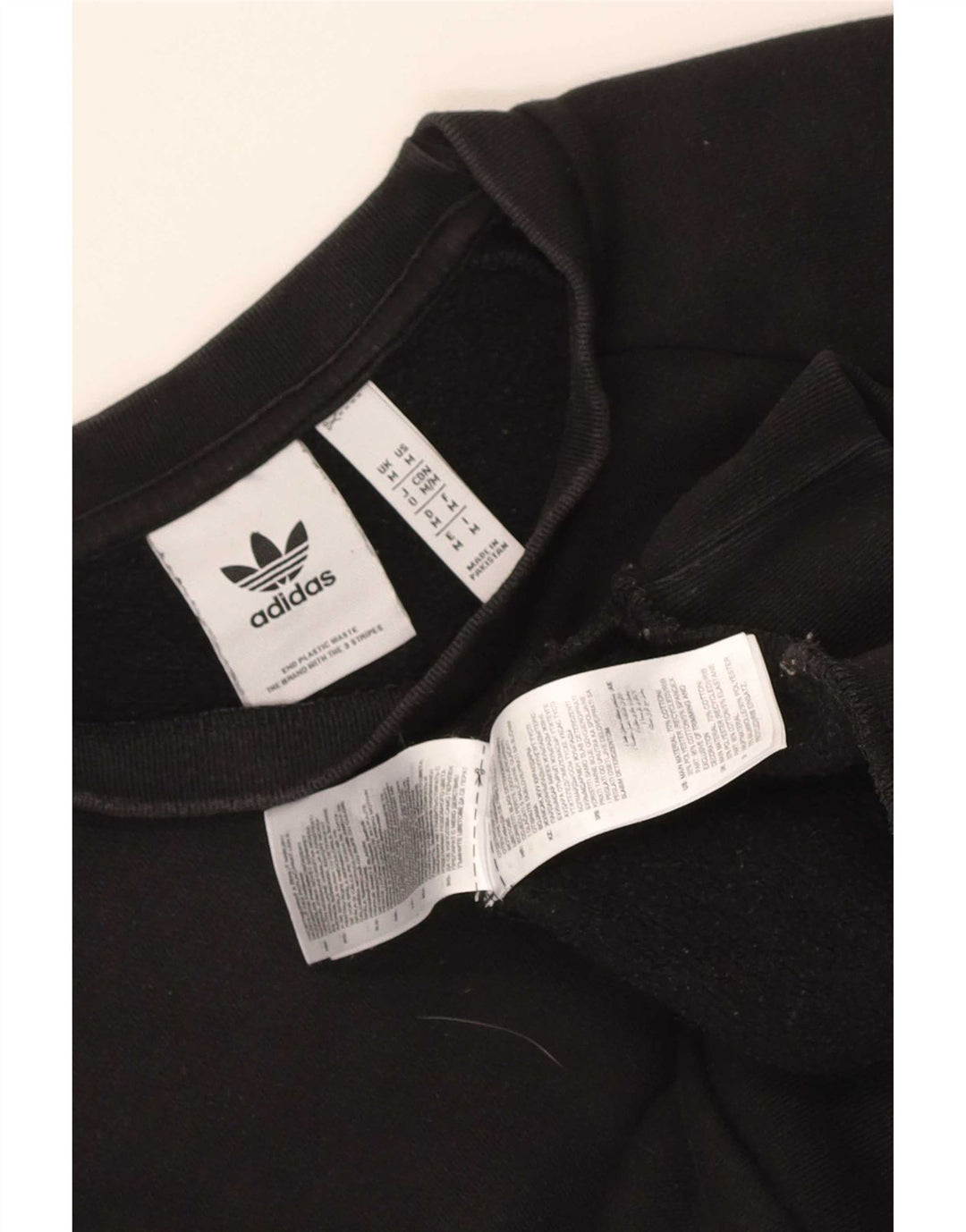 Adidas muška majica srednje veličine, crni pamuk
