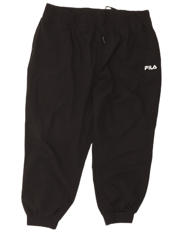 Fila ženske kratke hlače za trenirku Joggers UK 18 XL crni poliester
