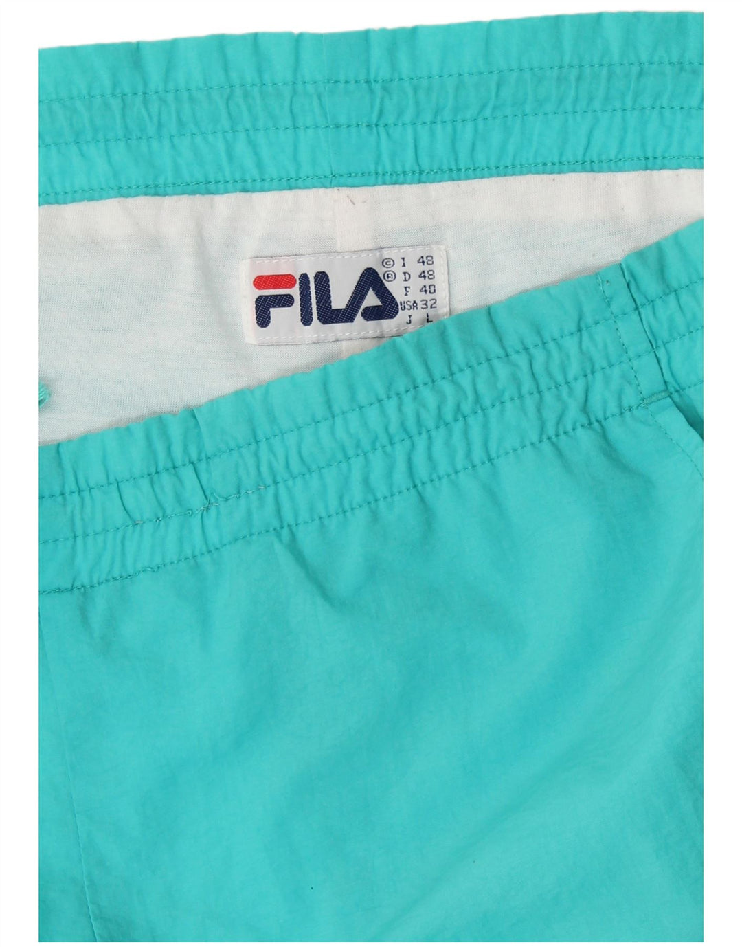 FILA Muška trenirka Hlače Joggers IT 48 Srednje tirkizni najlon