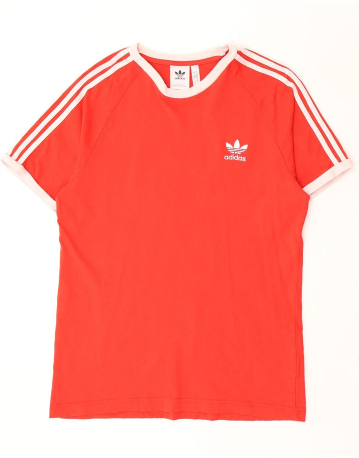 Adidas muška majica kratkih rukava velika crvena pamuk
