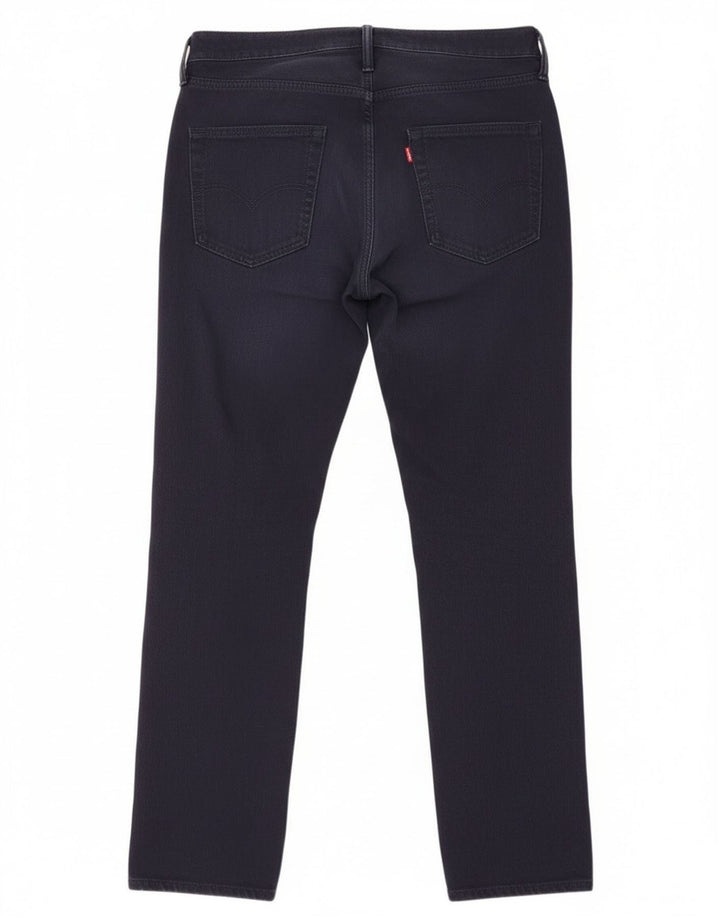 Levi's ženske uske traperice W32 L31 tamnoplavi pamuk