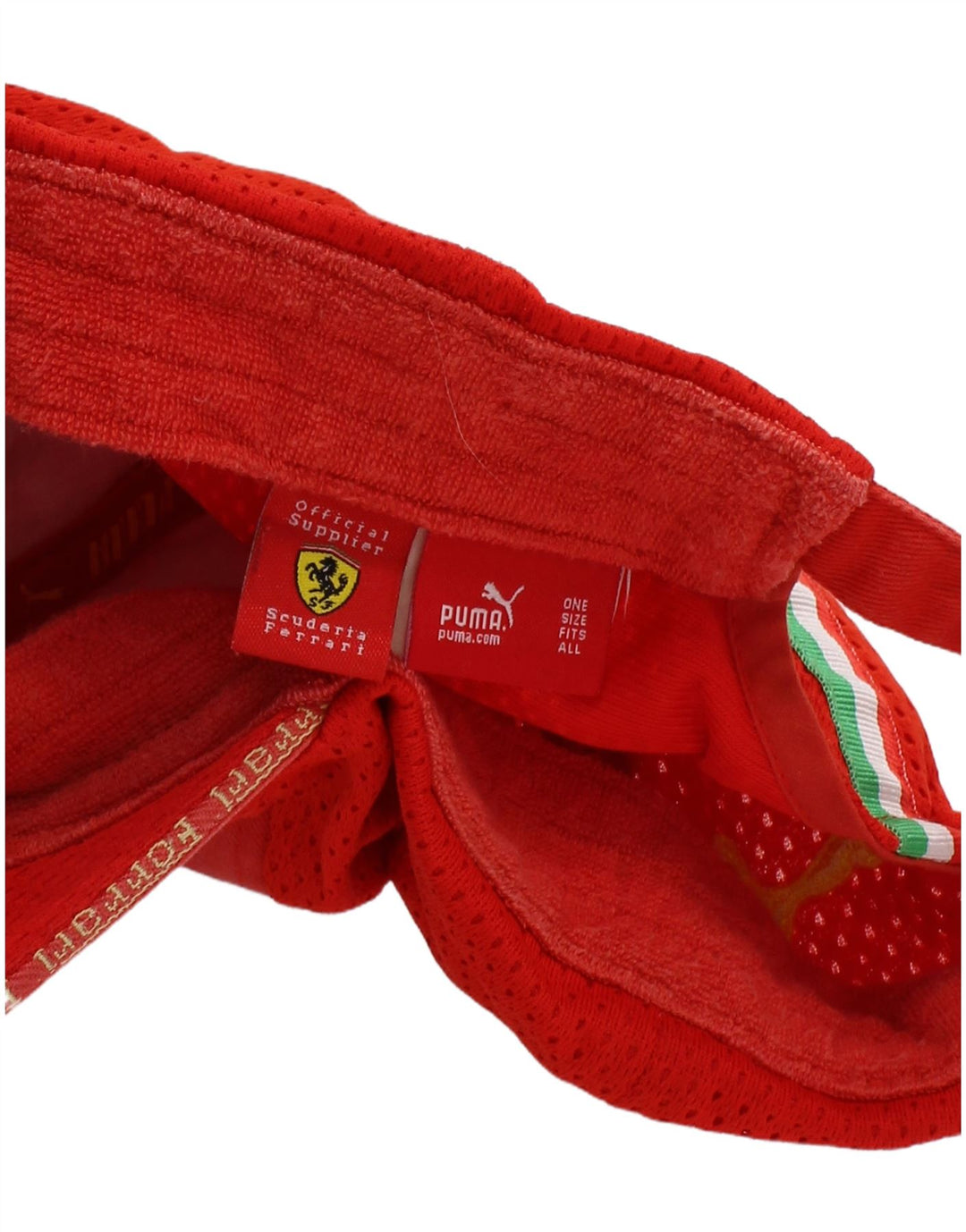 Puma muška Ferrari Graphic Baseball kapa jedne veličine u crvenoj boji