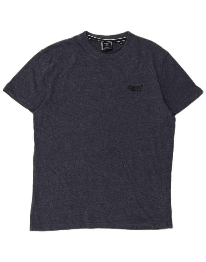 Superdry muška majica kratkih rukava srednje tamnoplavi pamuk