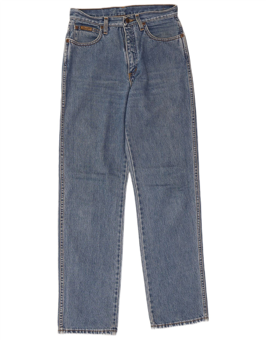 WRANGLER Muške ravne traperice W28 L30 plavi pamuk